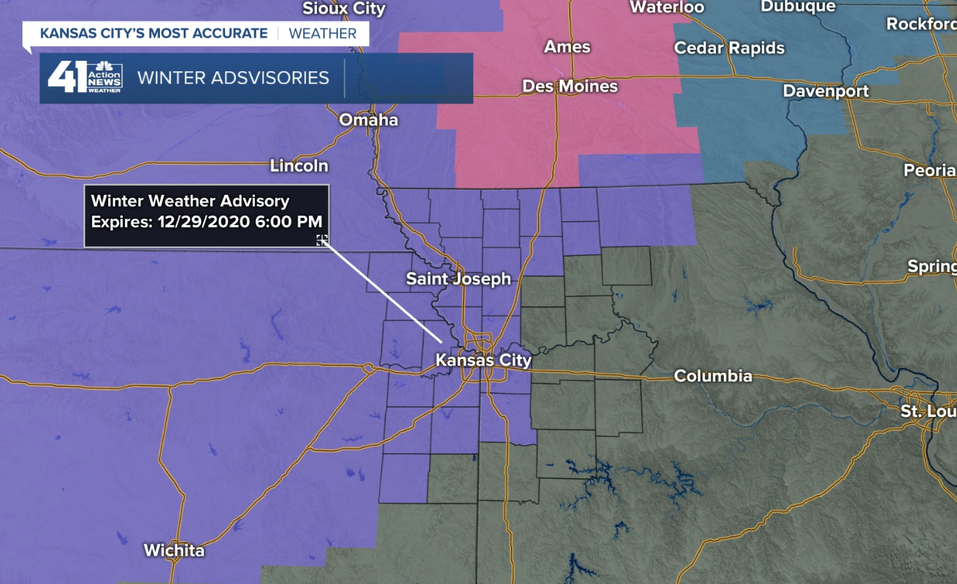 Weather Blog - Winter Weather Advisory Tuesday & A Possible Major End Of The Week Storm - Vimarsana News